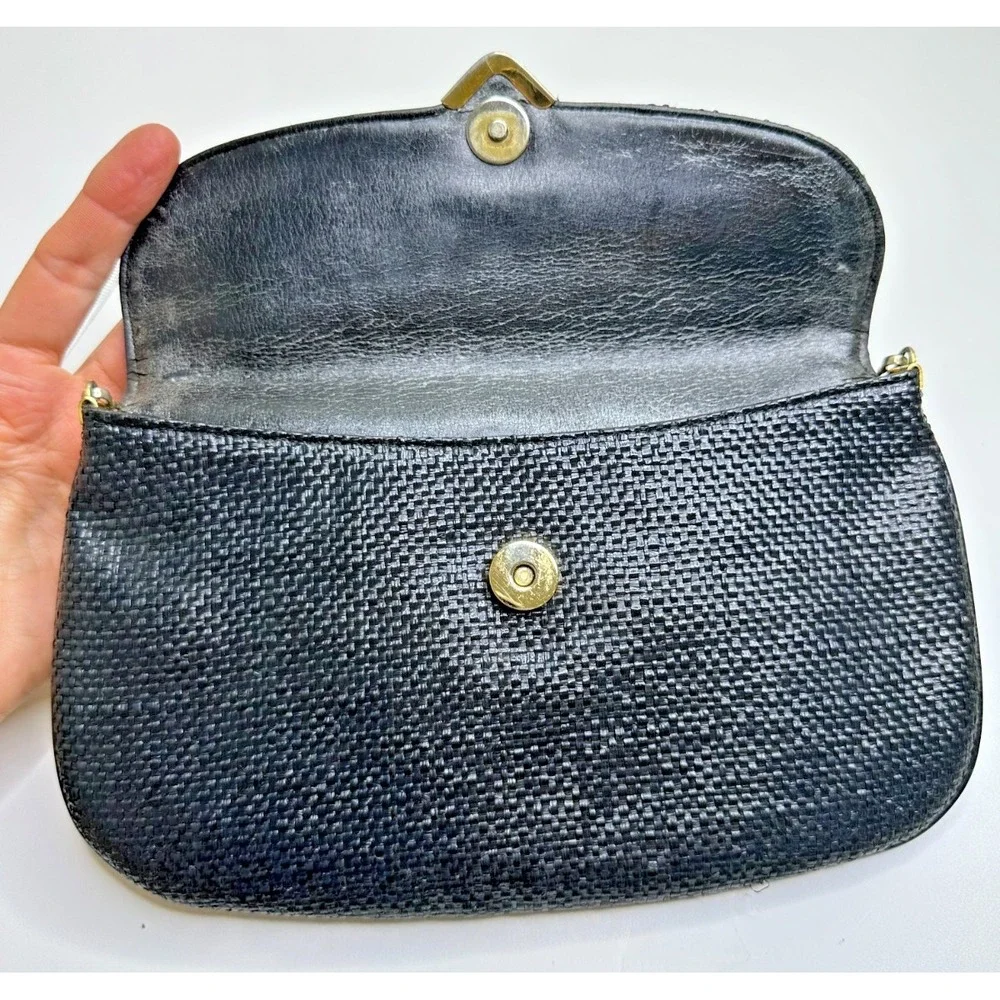 Koret Weave Purse Chain Strap Dressy Clutch Artbag Creations New‎ York